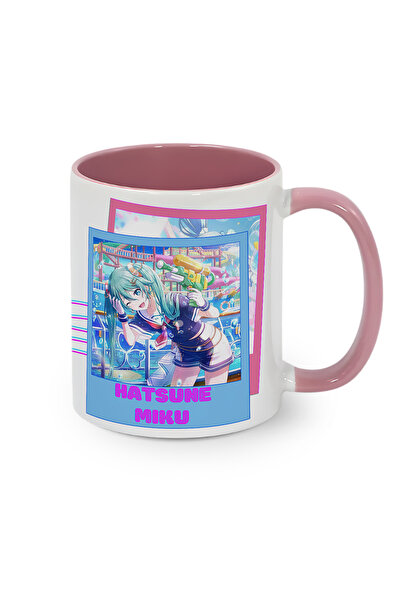 Kupabaskıcısı Project Sekai Hatsune Miku Porcelain Mug Cup – Anime Design – Double-Sided Printing