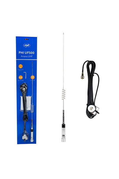 PNI UHF antenna UF500, 63 cm, 430-470 MHz, with T941 cable