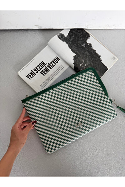 ALTUDA Monogram Patterned Laptop Sleeve Appy