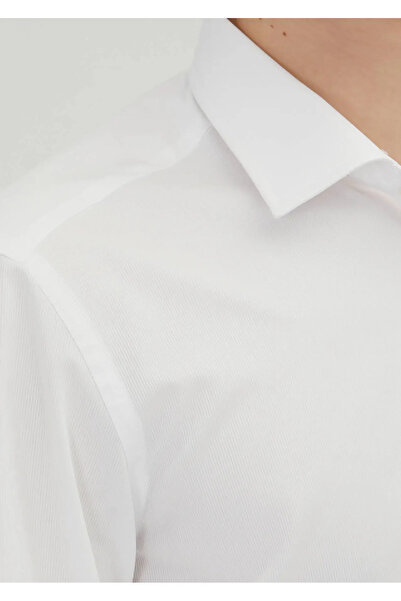 Ramsey White Regular Fit Woven Classic 100% Cotton Shirt