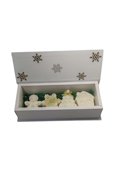 OEM Scented candle set, soy wax, cinnamon fragrance, Christmas