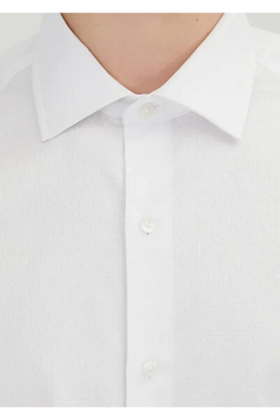 Ramsey White Regular Fit Woven Classic 100% Cotton Shirt