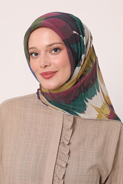 LuvenSara Καλοκαιρινό κασκόλ με σχέδιο μπατίκ