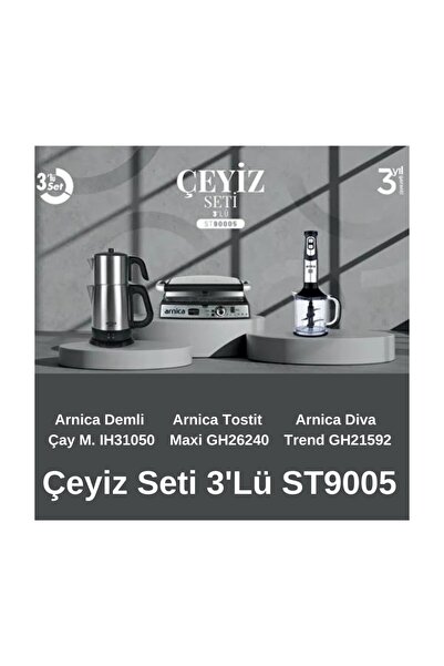 Arnica 3LÜ ÇEYİZ SETİ