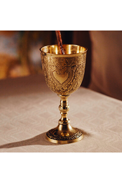 ARANA Brass wine glass ''Royal''