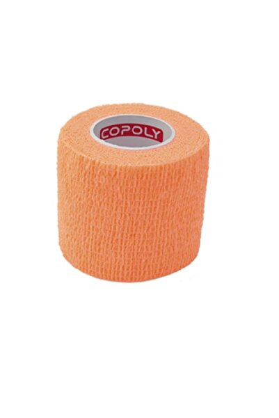 Copoly Bandaj elastic autoadeziv 5 cm - Portocaliu