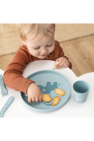 Done By Deer Foodie Elphee Blue Plate