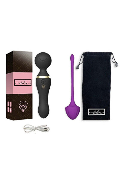 OemPlay Atalia Personal Massager 19 cm, 9 Vibration Modes, Quiet, USB, Waterproof