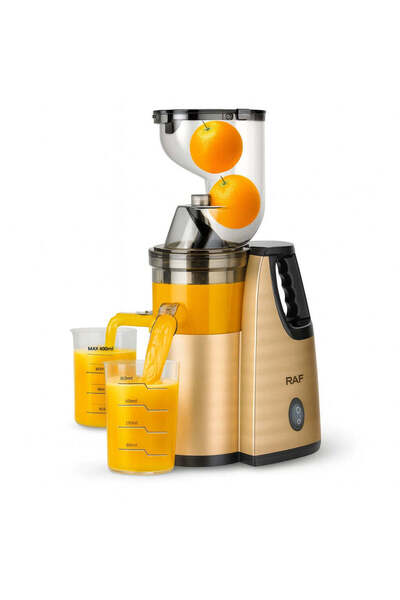 raf Storcător lent cu spirală R.2838, 150 W, presare la rece, suc proaspăt cu control al pulpei