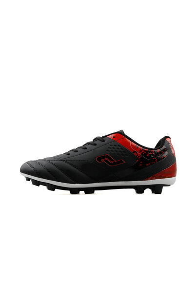 Jump 27603 Black Red Neon Green Men's Turf Soccer Shoes