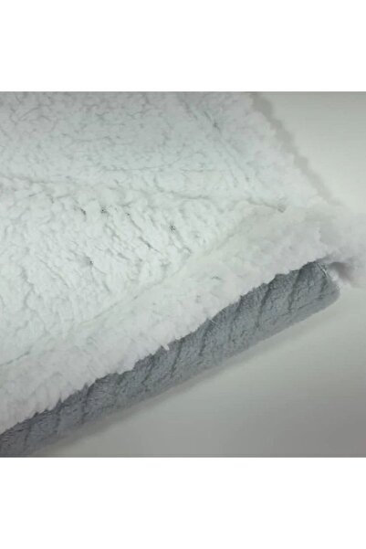 Reiashn Smart Flannel Blanket, Gray, Single Size, 220*160 cm