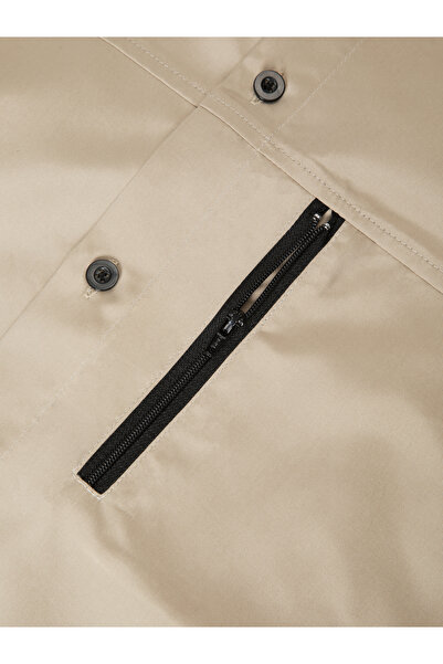 Take Two By Styli Men Solid Pocket Detail Long Sleeve Hooded Jacket