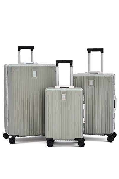 ELATAE Alüminyum Alaşımlı 3'lü Valiz Seti – TSA Kilitli, Ultra Dayanıklı, Ses...