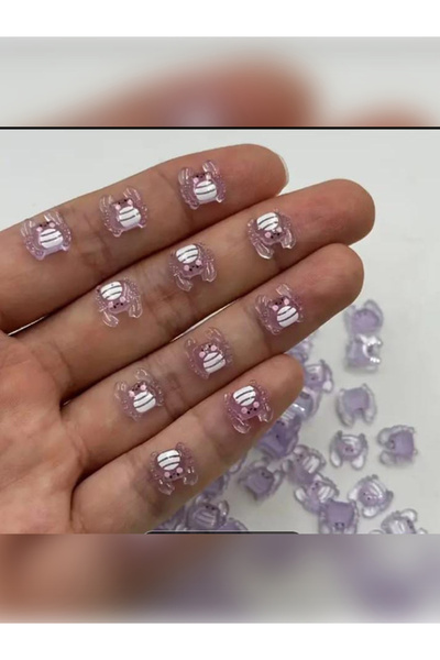 Umut 5 bucăți figurine mini-crabi care strălucesc în întuneric