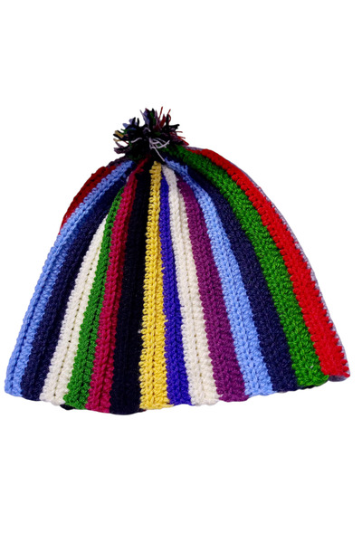 ENGIN Unisex Multi-Colored Special Design Hand Knitted Beanie