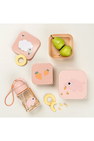 Done By Deer Set of 3 snack boxes Tiny Farm Powder