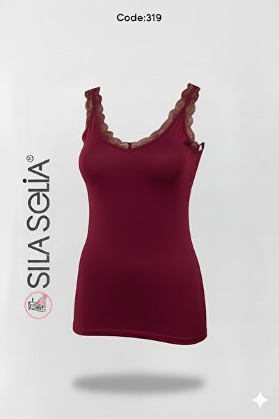 belpa Sıla Sella Lace Tank Top