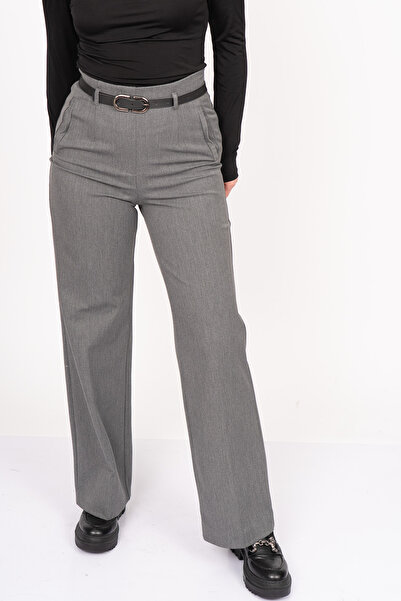 MissVina Addison Belted Fabric Pants 30323