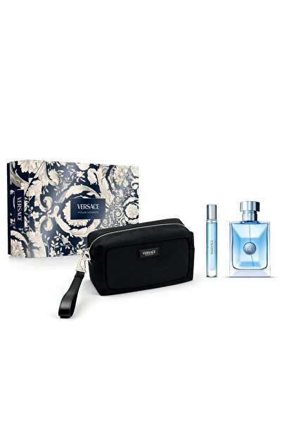 Versace Pour Homme Gift Set, Eau de Toilette, 100ml + 10ml + Bag