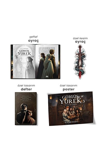 Guardian Kitap Gümüş Yürek 3: Yolun Son Şarkısı – Hediyeli Yan Boyamalı Kutu