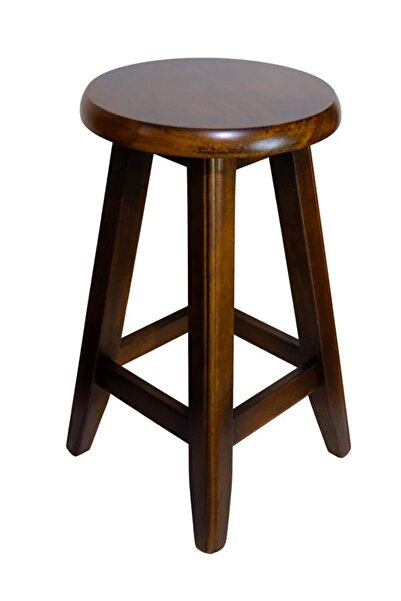 Nisa CONSEPT -Ahşap Tabure (45 CM) – Şık Ve Dayanıklı