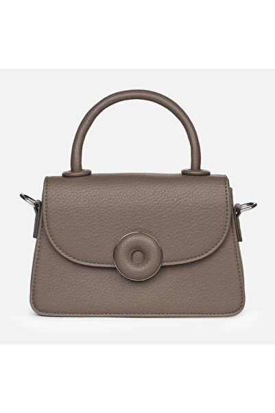 LanaFashion Eco-leather bag with metallic details and sophisticated design 21*13*7cm CRL1488