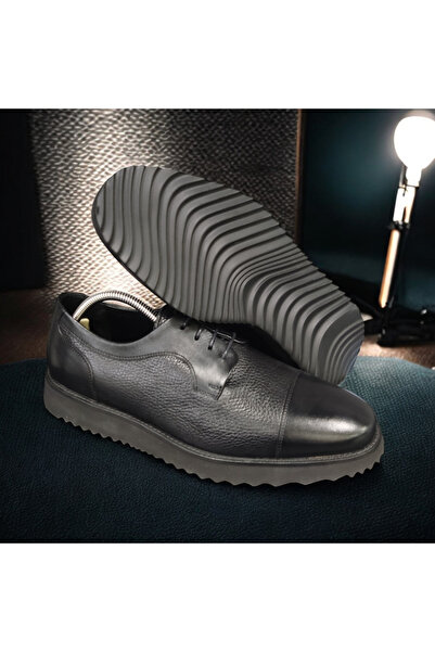 VİVA SHOES 100% Genuine Leather Eva Sole Classic Men's Shoes