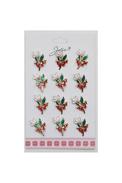 Flippy Σετ 12 Brose Martisor Primavara Floare cu Fundita