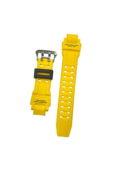 Casio G-Shock Ga-1100 Ga-1000 Yellow Original Silicone Watch Band