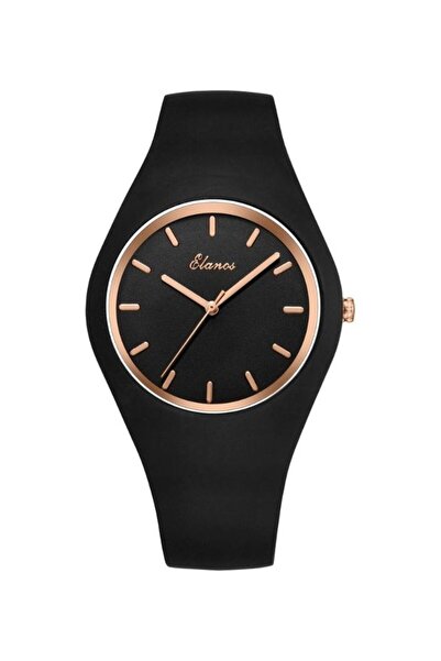 Elanos Women's Leather Analog Wrist Watch