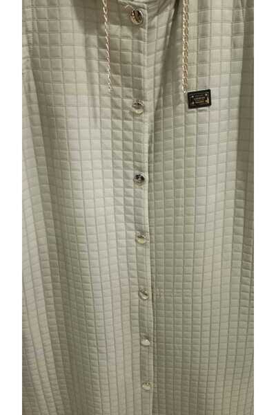 HESNA Thin Quilted Hooded Vest