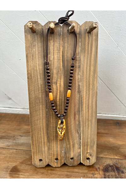 Bohoyasam El Yapımı Seramik Kolye – Ayarlanabilir Etnik Fildişi Formunda Tasa...