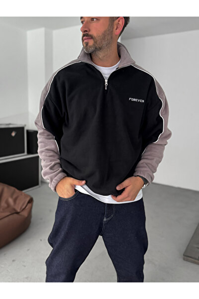 BYBASICMAN Black Polar Forever Sweatshirt Pm-0027