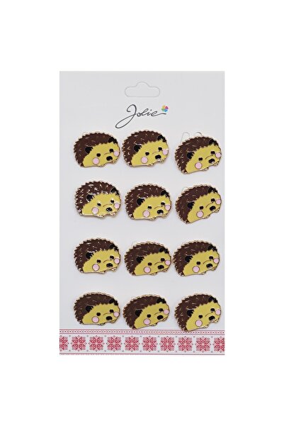 Flippy Set 12 Brose Martisor pentru Copii Arici