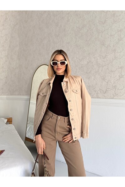 Your Shine KETEN DÜĞMELİ TAM KALIP CEKET