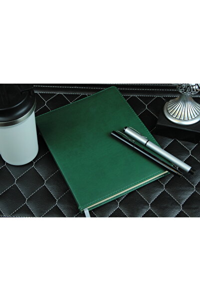 Sagura Çizgili Defter, Termo Deri Kapaklı Çizgili Defter, 220 Yaprak, 17*21 D...
