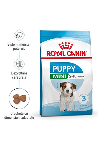 Royal Canin Hrană uscată Mini Puppy pentru câini juniori de talie mică, 2 kg