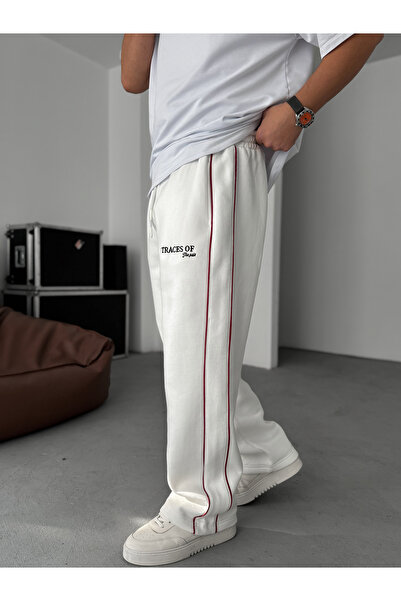 BYBASICMAN Φόρμα με κέντημα White Traces TW-7086