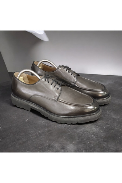 VİVA SHOES 100% Genuine Leather Eva Sole Classic Men's Shoes