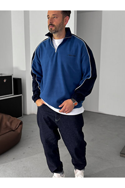 BYBASICMAN Blue Polar Forever Sweatshirt Pm-0027