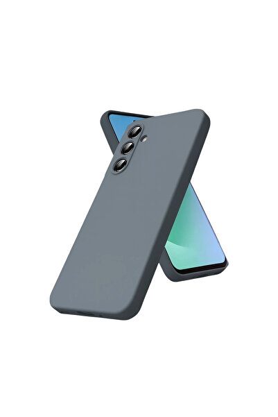 NewFace Samsung Galaxy S25 Fe Case Nano Velvet Silicone Inside - Gray