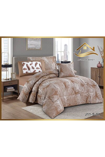 Afkar Albayet Jacquard 8-piece Double Bedspread - Excellent