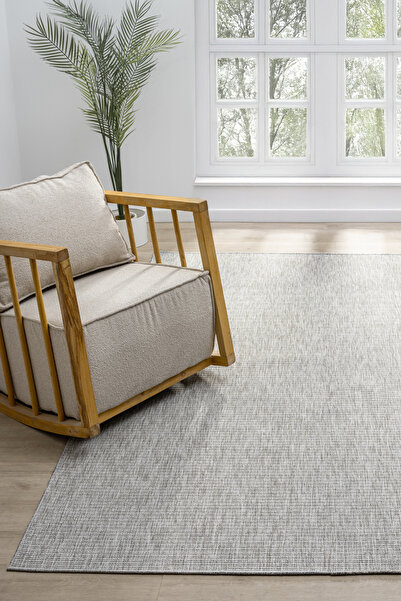 Colore Home Jute Straw Gray Knitted Non-Slip Base Washable Sisal Carpet Jute Runner