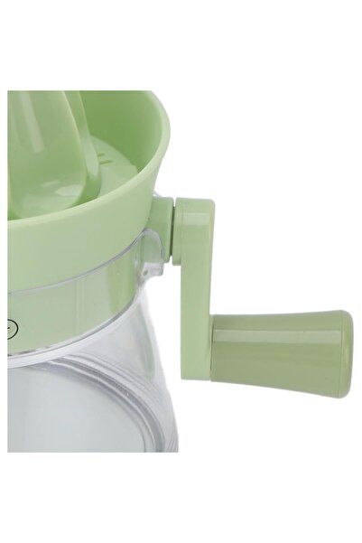 Flippy Manual Citrus Juicer Flippy, Durable, Easy to Use and Store, 16.5x13 cm, Transparent/Green