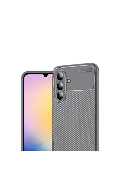 NewFace Samsung Galaxy S25 Fe Auto Focus Carbon Cover - Gray