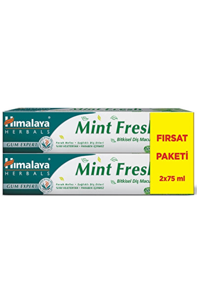 Himalaya Herbals Diş Macunu Mint Fresh 2x75 ml