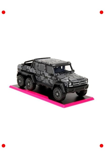 markentegra Luxury Off-Road Vehicle Model Car 1:24 - Gray Camouflage