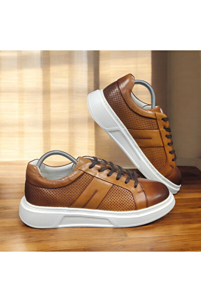 VİVA SHOES 100% Genuine Leather Eva Sole Casual Men's Shoes
