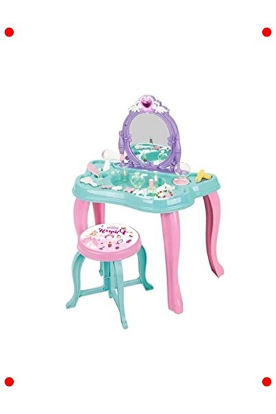 markentegra Sihirli Kelebek Temalı Makyaj Masası Oyun Seti, Mor