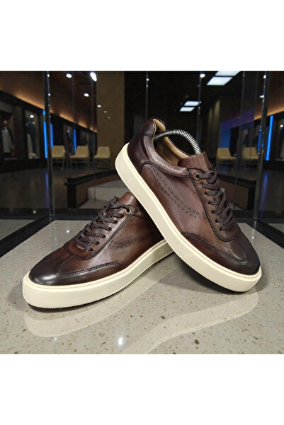 VİVA SHOES 100% Genuine Leather Eva Sole Casual Men's Shoes